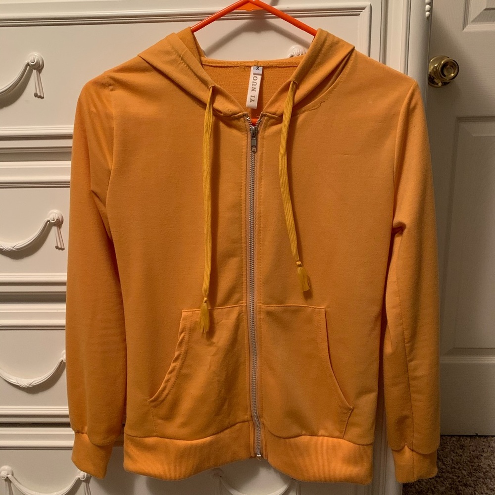 Mustard yellow jacket